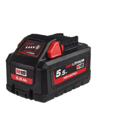 BATTERIE M18-5.5AH-M18B5-REDLITHIUM-MILWAUKEE