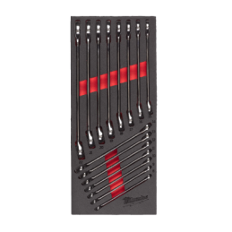 MODULE POUR SERVANTE 15PCS-CLE MIXTE-MILWAUKEE