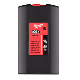 SET DE 6 JEUX DE 7 FORETS SDS-PLUS 4T-MILWAUKEE