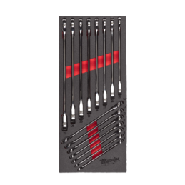 MODULE POUR SERVANTE 15PCS-CLE A CLIQUET-MILWAUKEE