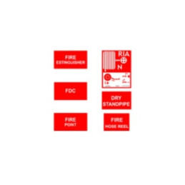 PANNEAU SIGNALISATION "RIA" ROUGE BLANC POK