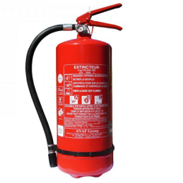 EXTINCTEUR POUDRE ABC 6KG PS6-HH EN3 NF FR A.B.S
