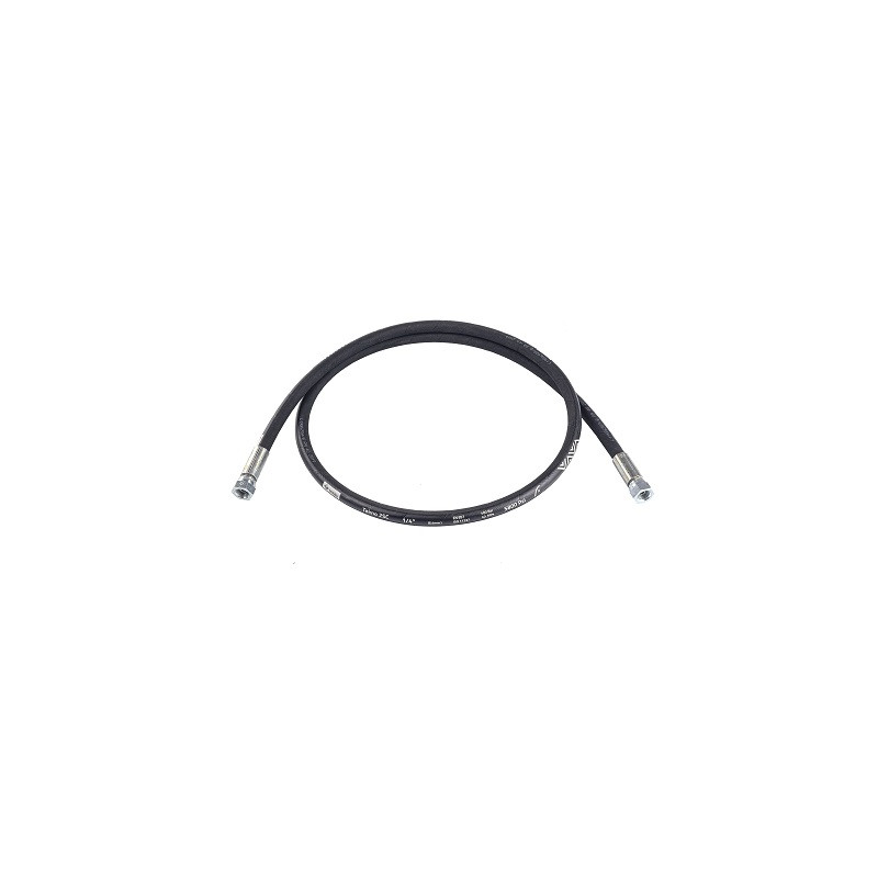 TUYAU GRAISSE CAOUTCHOUC 1/4" 5M 400 BARS-LUBRITEK