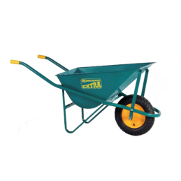 BROUETTE STANDARD 85L ACIER ROUE PNEUMATIQUE-EXTRA