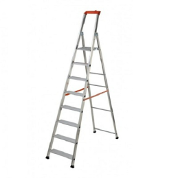 ESCABEAU ALUMINIUM 3,84M - 8 ETAGES - AL750-GIERRE