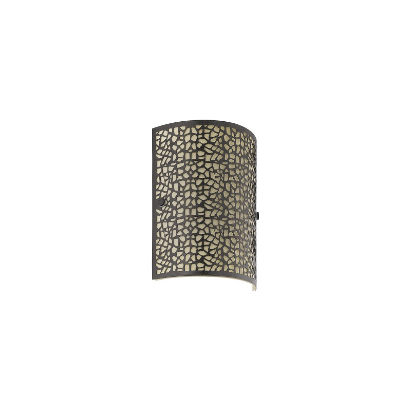 APPLIQUE MURALE ALMERA MARRON|CHAMPAGNE-EGLO