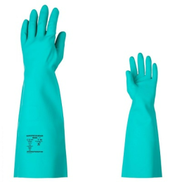 GANTS CHIMIQUES NITRILE VERT 45CM T10-COVERGUARD