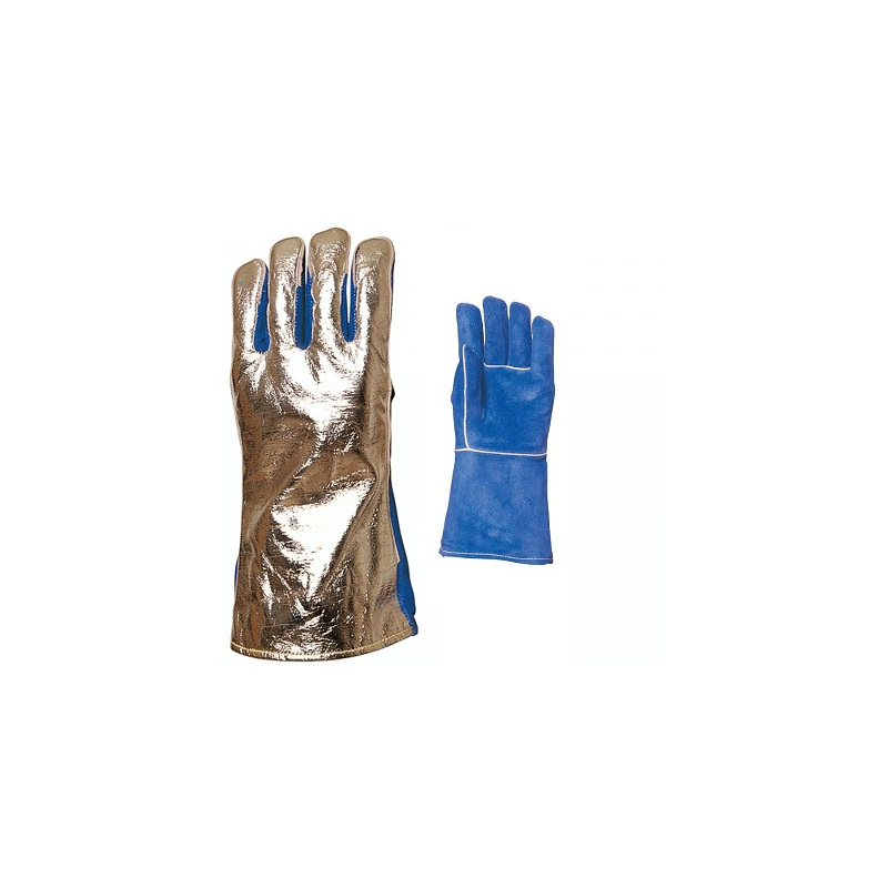 GANT SOUDEUR CROUTE VACHETTE BLEU T10-COVERGUARD