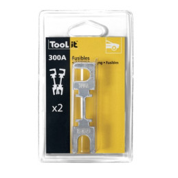 KIT 2 FUSIBLES 300A POUR CHARGEUR DEMARREUR-GYS