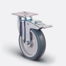 ROULETTE THERMOPLAS PIVOT JANTE POLY-200X25MM-EMES