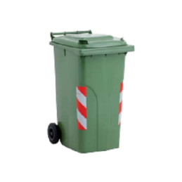 CONTENEUR A DECHETS 240 L PEHD +2 ROUES 200MM