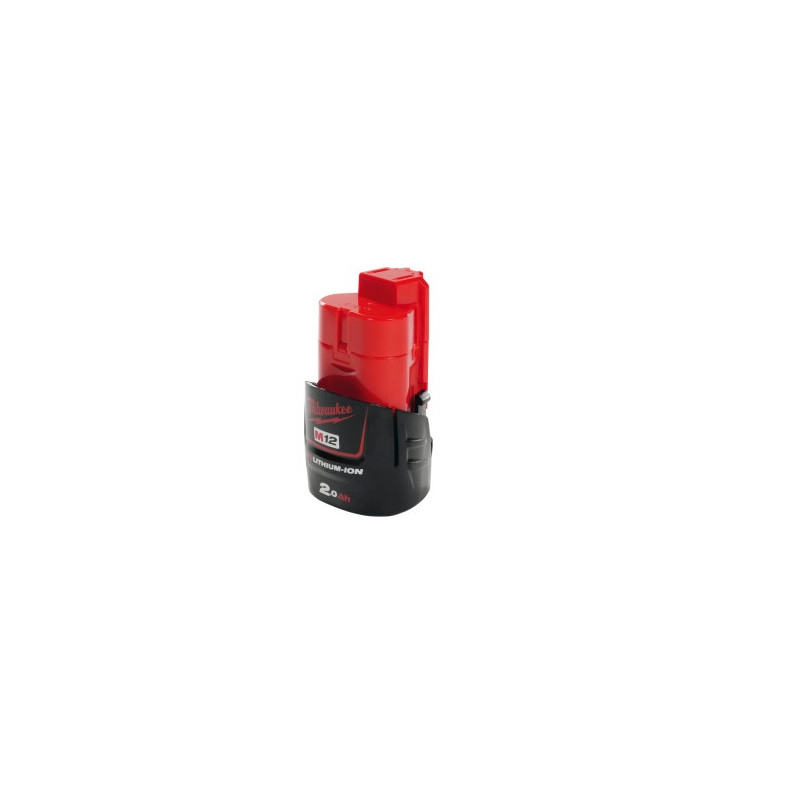 BATTERIE M12-02AH-M12B2-REDLITHIUM-MILWAUKEE BATTERIE M12-02AH-M12B2-REDLITHIUM-MILWAUKEE