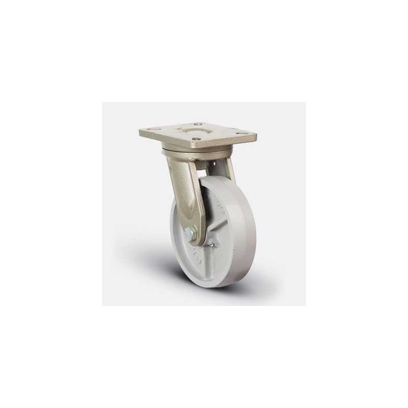 ROULETTE FONTE PIVOTANTE SANS JANTE-200X50MM-EMES