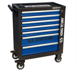 SERVANTE D'ATELIER 7 TIROIRS VIDE BLEU-BUMPER-KT