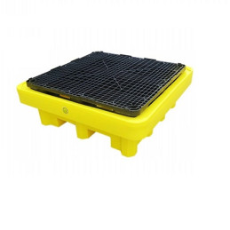 BAC DE RETENTION-STOCKAGE-4 FUTS-500L-PE-LUBRITEK