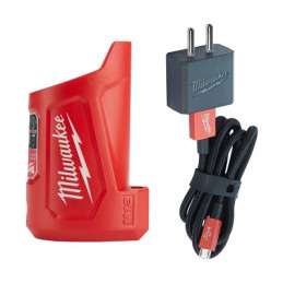 CHARGEUR USB DE BATTERIE M12V-M12TC-MILWAUKEE