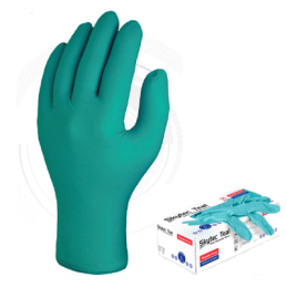 BTE 100 GANTS NITRILE JETABLE TEALT L-9-GLOBUS