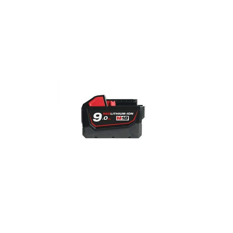 BATTERIE M18-09AH-M18B9-REDLITHIUM-MILWAUKEE BATTERIE M18-09AH-M18B9-REDLITHIUM-MILWAUKEE