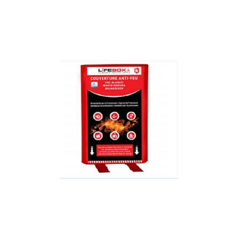 COUVERTURE ANTI-FEU 120X120 LIFEBOX-ANAF