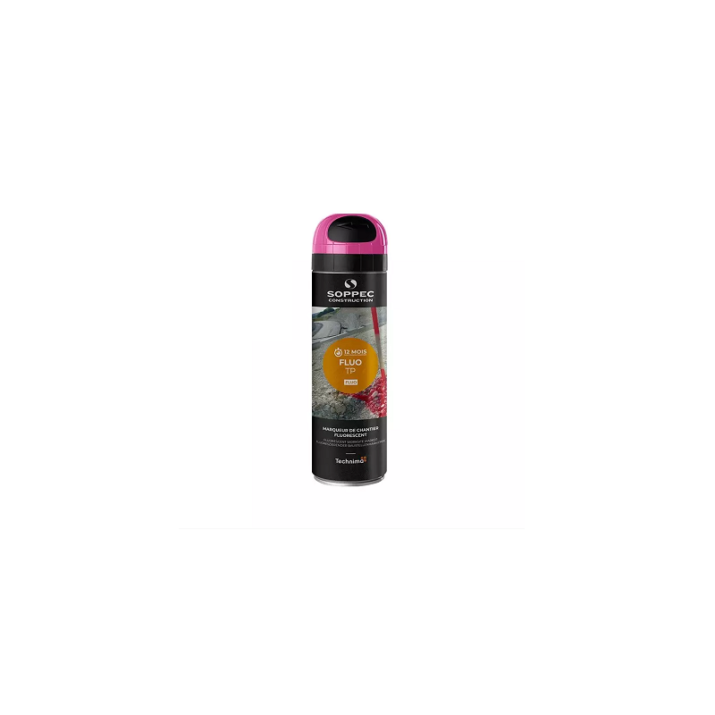 AEROSOL-TRACEUR CHANTIER CERISE 500ML-SOPPEC