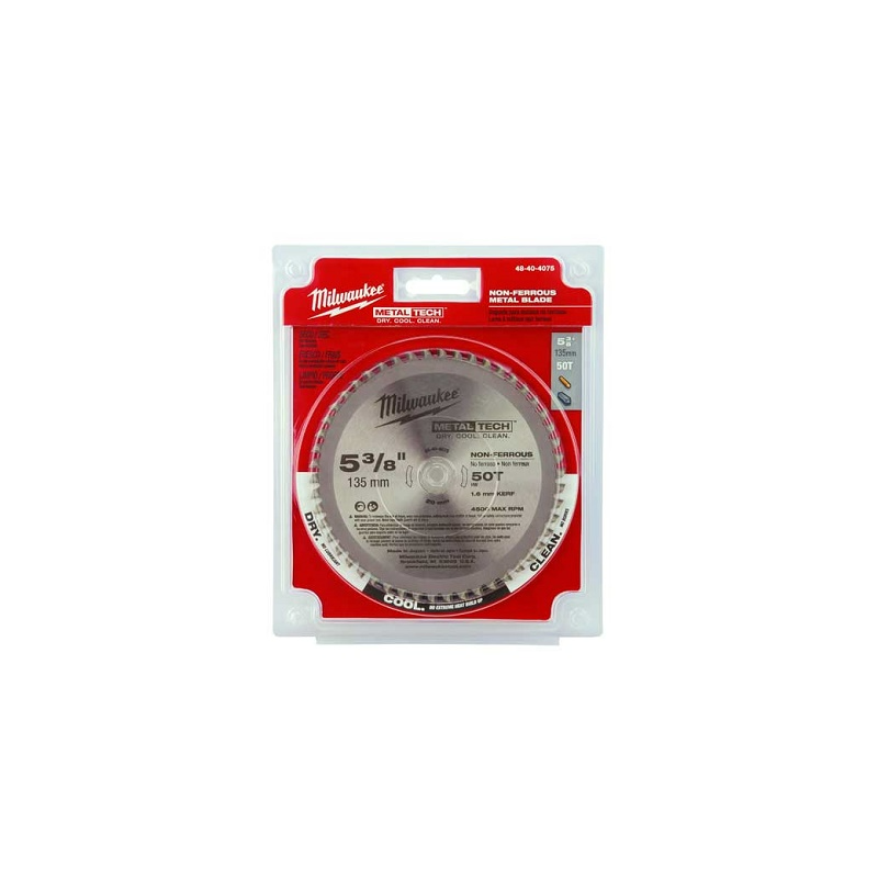 DISQUE SCIE CIRCULAIRE METAL -135X20X1,6-MILWAUKEE DISQUE SCIE CIRCULAIRE METAL -135X20X1,6-MILWAUKEE