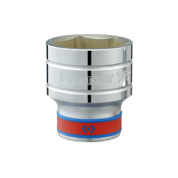 Douille courte chromée 1-2" 6p 1-2"(inch)-KINGTONY