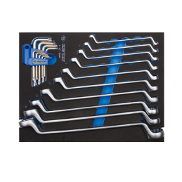 MODULE POUR SERVANTE 19PCS CLE POLY-MAL TORX