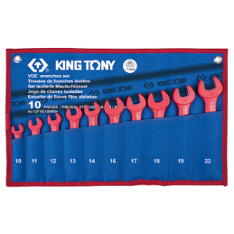 TROUSSE 10 CLES A FOURCHES ISOLEES -KINGTONY