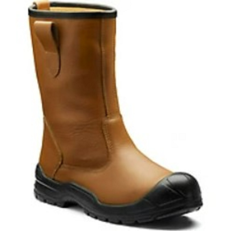 BOTTE SECURITE CUIR-PYROXITE S3 HAUTE-T42-SACLA