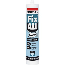 COLLE MS POLYMERE 290ML FIX ALL CRYSTAL-SOUDAL