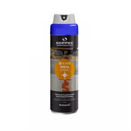 AEROSOL-TRACEUR CHANTIER BLEU 360° 500ML-SOPPEC