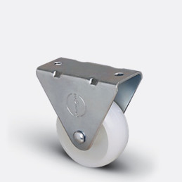 ROULETTE POLYAMIDE FIXE SANS JANTE-100X25MM-EMES