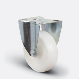 ROULETTE POLYAMIDE FIXE SANS JANTE-80X30MM-EMES