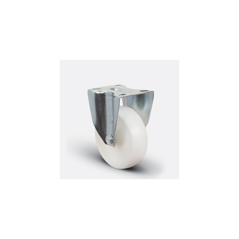 ROULETTE POLYAMIDE FIXE SANS JANTE-80X30MM-EMES