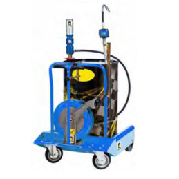 KIT D'HUILE SUR ROUES AVEC ENROULEUR-LUBRITEK