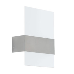 APPLIQUE MURALE NADELA LED EXT. INOX|V.SATINE-EGLO