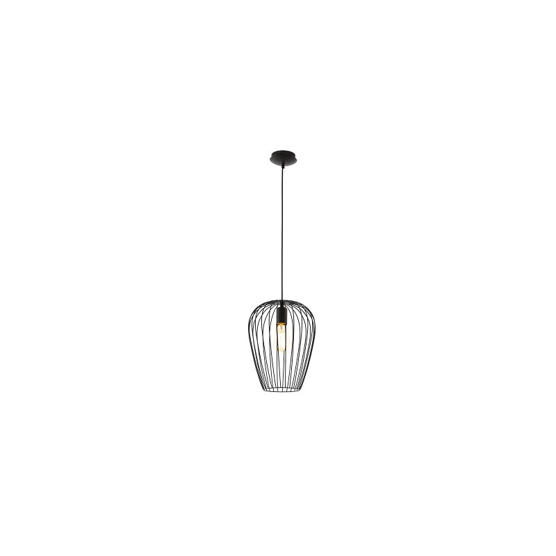 LUSTRE NEWTOWN NOIR -275MMx1,1M-EGLO