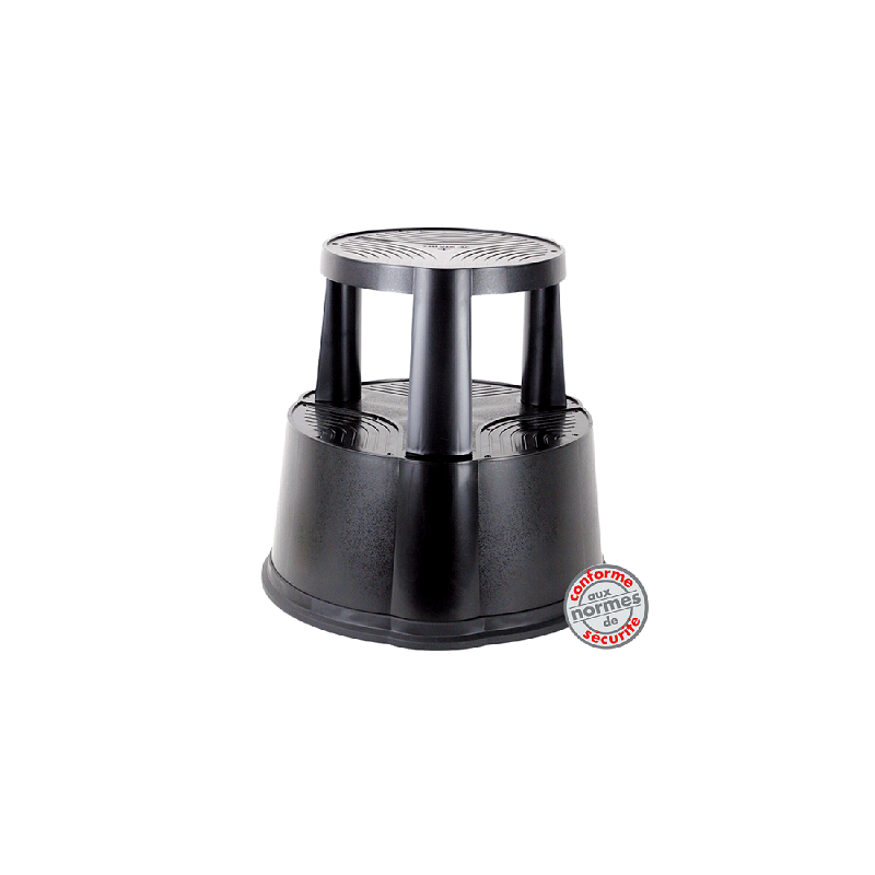 MARCHEPIED-TABOURET MOBIL STEP NOIR-NOVAP