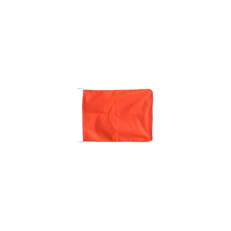 DRAPEAU DE SIGNALISATION ORANGE 50X60