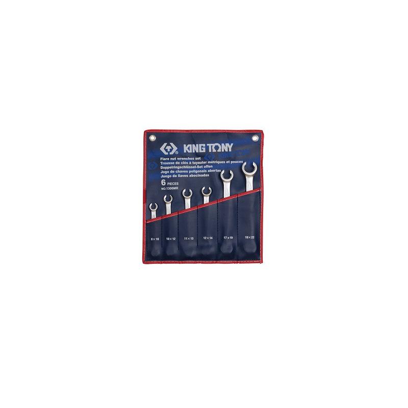 TROUSSE DE 6 CLES A TUYAUTER METRIQ