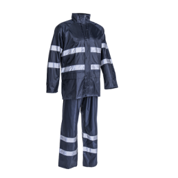 ENSEMBLE IMPERMEABLE NAVY HIVIZ L-COVERGUARD