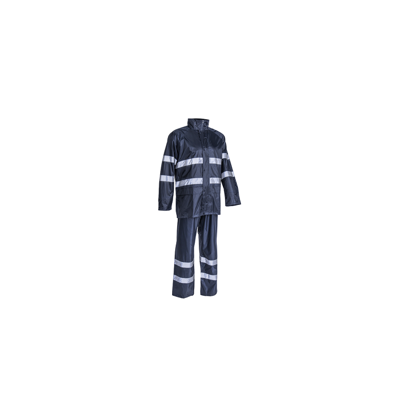 ENSEMBLE IMPERMEABLE NAVY HIVIZ XL-COVERGUARD