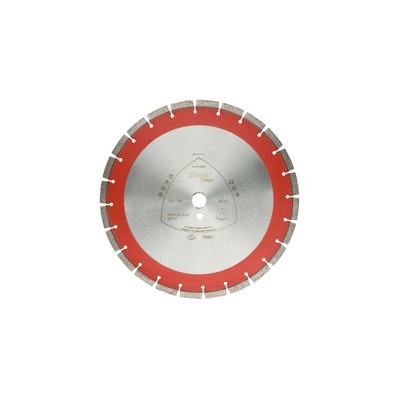 DISQUE DIAMANT ∅450X3.7X25.04MM-DT910B-KLINGSPOR