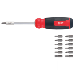 JEU 15 PCS-TOURNEVIS PRECISION ET EMBOUT-MILWAUKEE