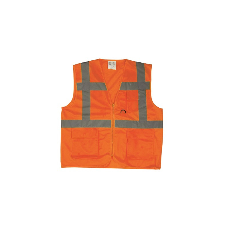 GILET HI-VIZ ORAN 100% POLYESTER XL MULTIFONCTION