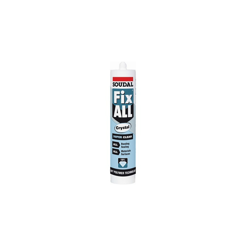 COLLE MS POLYMERE 290ML FIX ALL CRYSTAL-SOUDAL