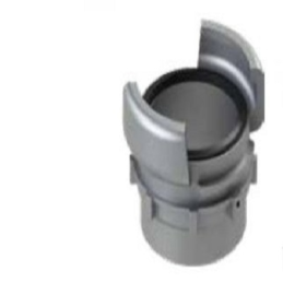 1-2 RACCORD SYMETRIQUE DSP DN40 1'1-2 ALU FILETE