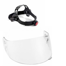 SERRE TETE AVEC VISIERE INCOLORE-KOVIZ-WELTEK