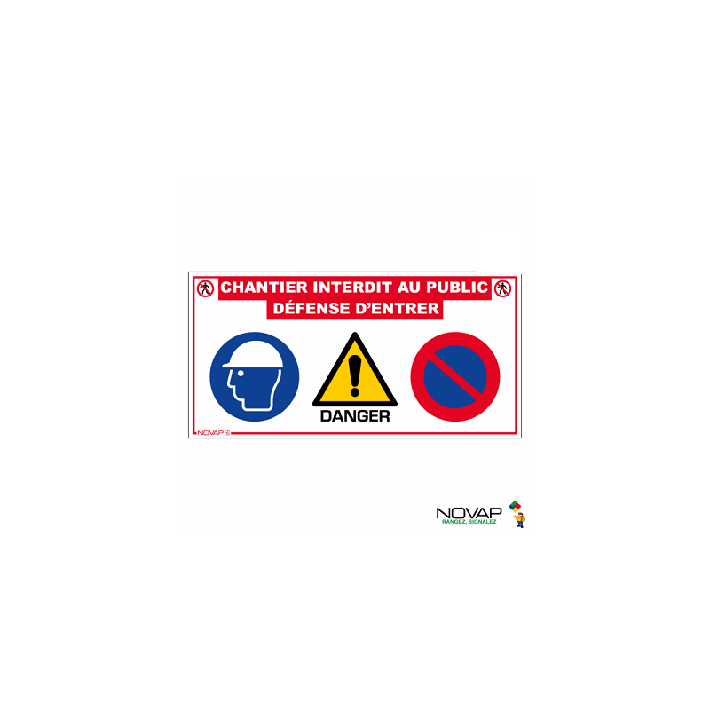 PANNEAU DE SIGNALISATION MULTI INFORMATION-NOVAP 