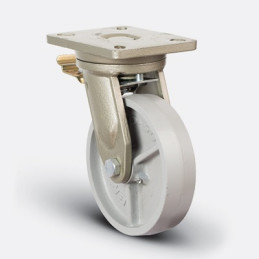 ROULETTE FONTE PIVOTANTE SANS JANTE-200X50MM-EMES